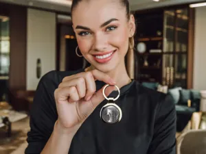 Llavero Lujo Máx Acero Premium
